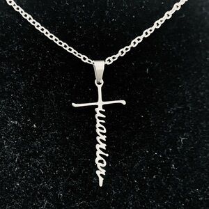 “Warrior” Religious Cross Necklace